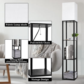 RUNTOP floor lamp quick and tool-free assembly for fast setup.
