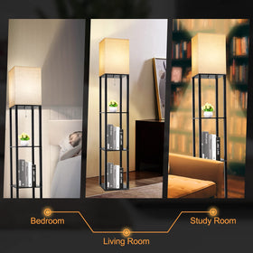 RUNTOP floor lamp with modern sleek design suitable for living rooms and offices.