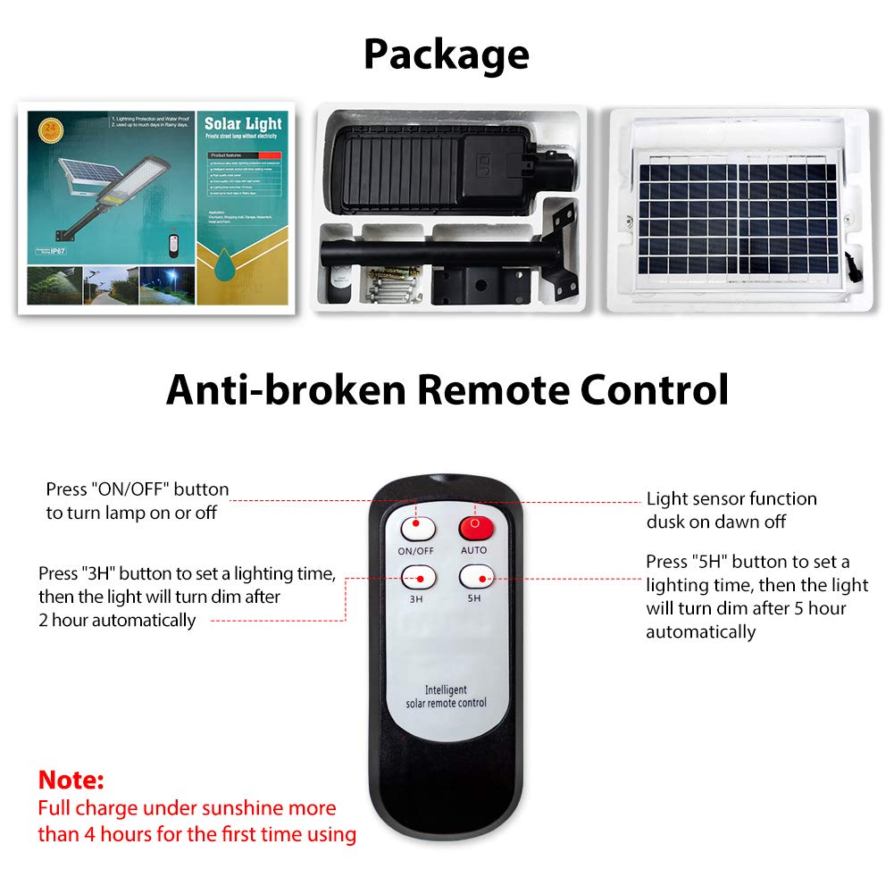 RuoKid IP67 waterproof aluminum housing protects against rain and dust