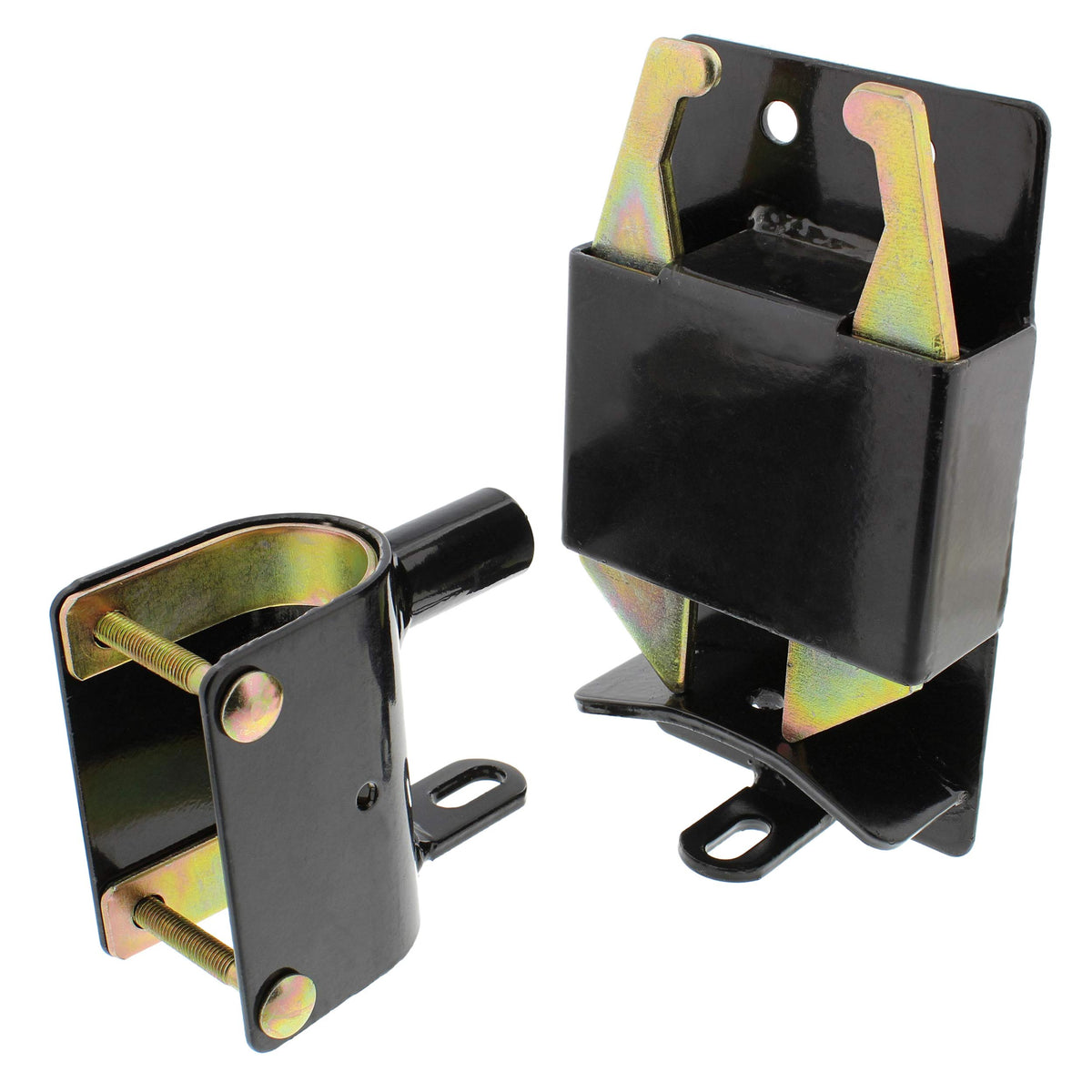 Rural365 Gate latch installed on gate for easy access.