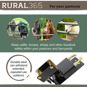 Rural365 One-handed operation close-up for quick gate access.