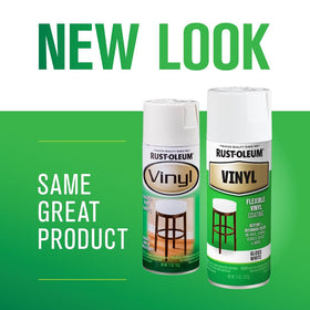 Rust-Oleum 1911830 vinyl spray angled application enables hard-to-reach spots.