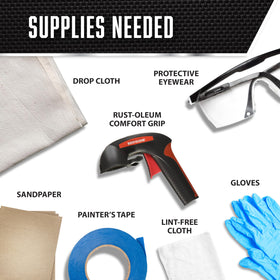 Rust-Oleum 248903 durable coating protects against rust and weathering.
