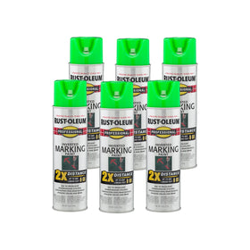 Rust-Oleum Professional 2X Distance inverted marking spray for outdoor utility markings
