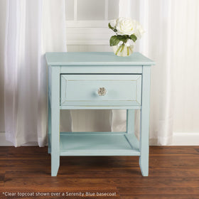 Rust-Oleum Chalked topcoat delivering a durable velvet matte finish on furniture