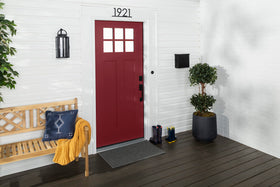 Rust-Oleum 369385 suitable for interior and exterior metal, wood, and fiberglass.