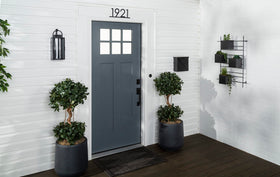 Rust-Oleum color swatch shows two-coat coverage potential