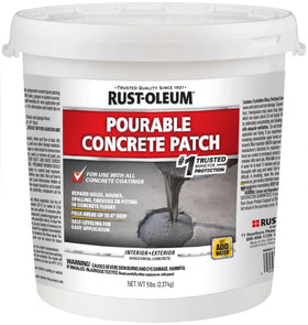 Rust-Oleum 369667 pourable patch in pail front view for quick floor repairs