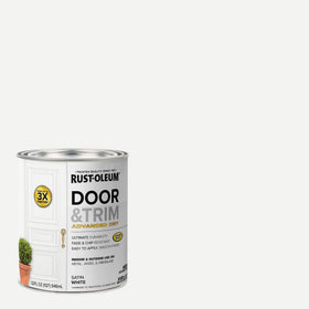 Rust-Oleum 369384 dries to touch in 45 minutes for faster interior exterior projects.