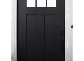 Fast-dry feature of Rust-Oleum Advanced Dry Door & Trim Paint in action