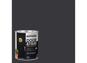 Metal door frame coated with Rust-Oleum Advanced Dry Door & Trim Paint