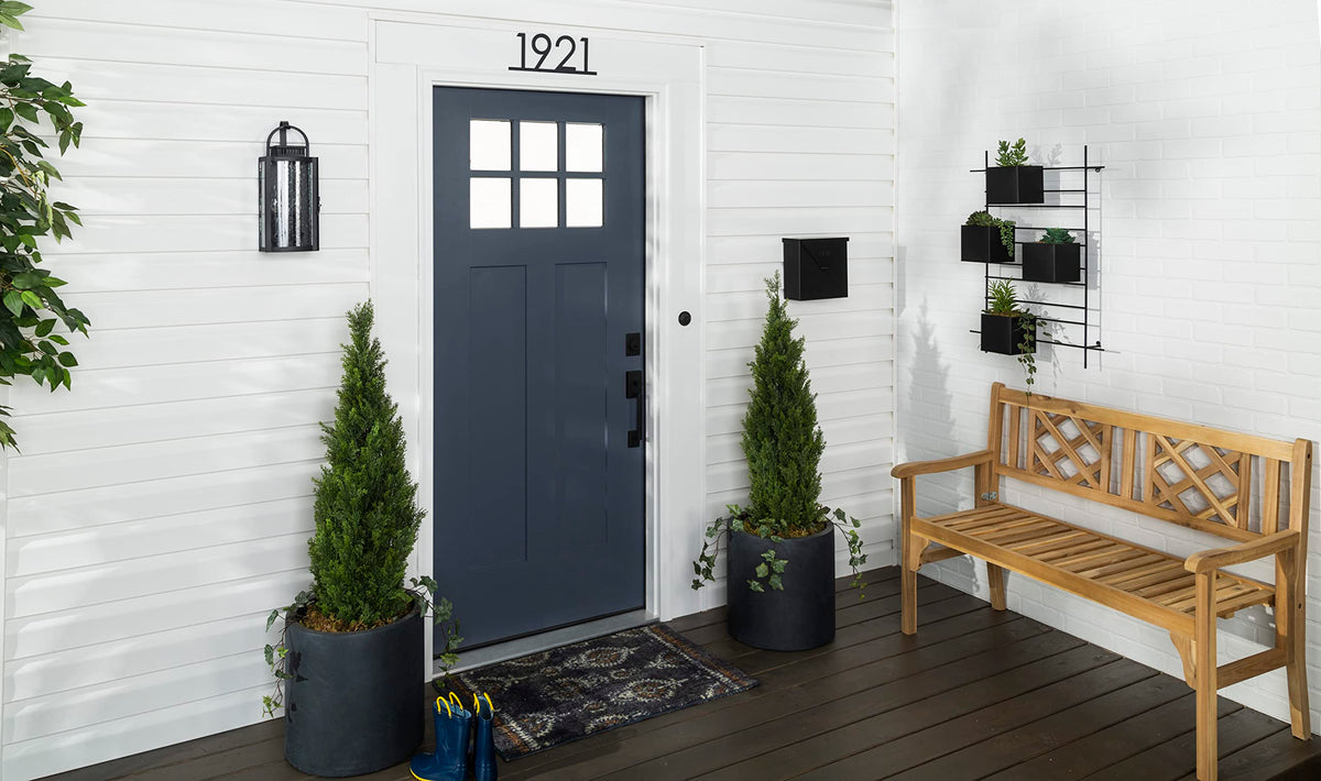 Color swatches show Nantucket Navy shade for easy planning