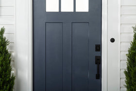 Touch-dry in 45 minutes with Rust-Oleum Advanced Dry Door & Trim Nantucket Navy