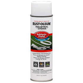 Rust-Oleum AF1600 field paint can in white for crisp field lines.