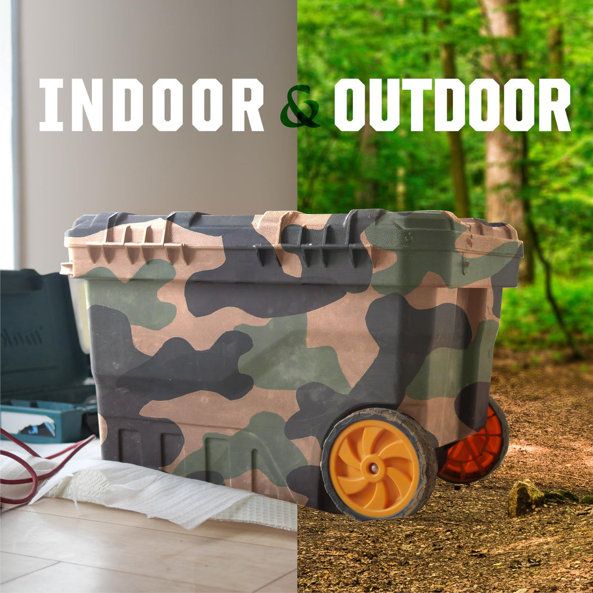 Rust-Oleum Camouflage 2X Ultra Cover ideal for hunting blinds and gear.