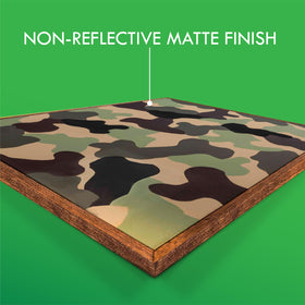 Rust-Oleum Camouflage 2X Ultra Cover quick-drying action for rapid project progress.