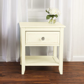 Rust-Oleum Chiffon Cream Chalked provides a smooth matte finish on wood and metal surfaces.