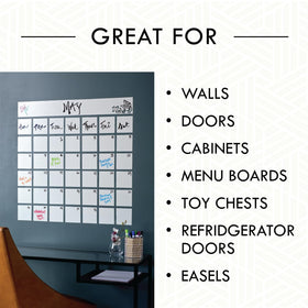 Rust-Oleum Dry Erase paint dries to touch in about an hour