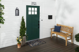 Rust-Oleum durable, chip-resistant coating protects doors and trim
