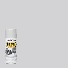 Rust-Oleum Farm & Implement Ford Gray color swatch illustrating OEM-matching finish.