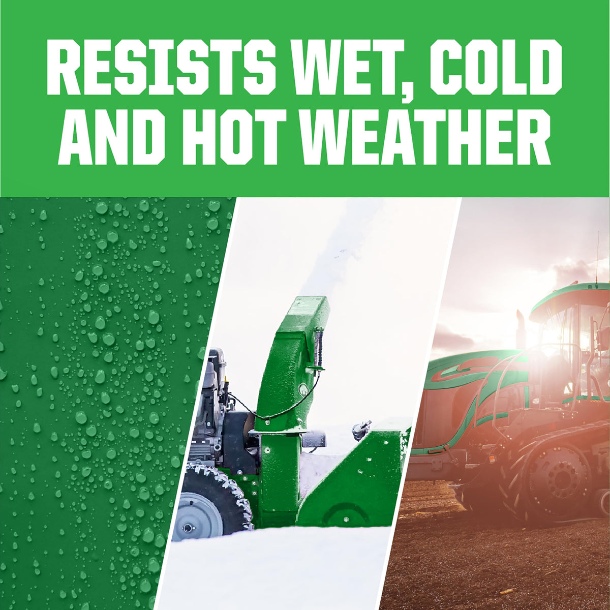 Even coverage on metal surfaces ideal for trailers.