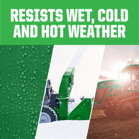 Even coverage on metal surfaces ideal for trailers.