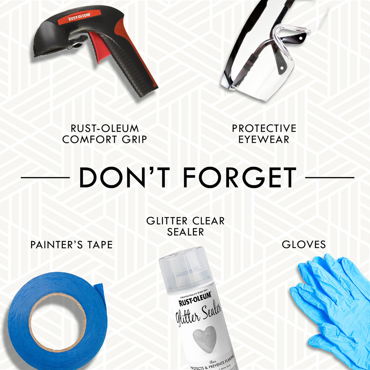 Rust-Oleum Glitter Spray turquoise on paper crafts perfect for scrapbooking and holiday décor.