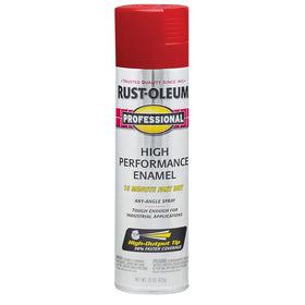 Rust-Oleum gloss red finish dries quickly for outdoor projects and upkeep