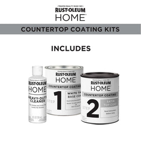 Rust-Oleum Home kit showing 24-hour dry time for quick use.