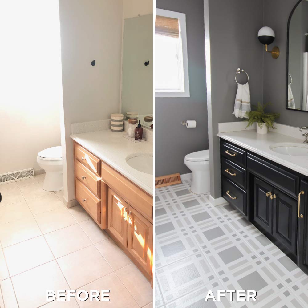 Rust-Oleum HOME floor coating kit dries to light foot traffic in 24 hours