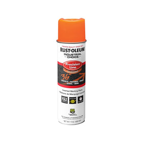 Rust-Oleum Industrial Choice marking pistol-ready spray for fast outdoor line work.