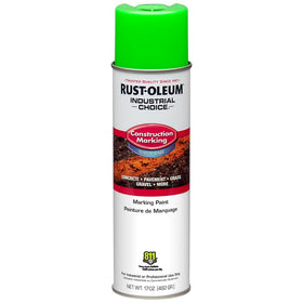 Rust-Oleum M1400 fast-drying formula marks areas in under five minutes.