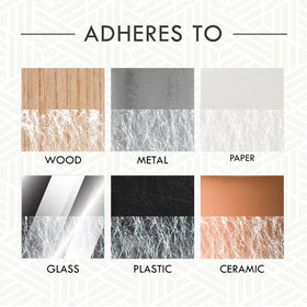Rust-Oleum white marble finish adds elegance to home accents.