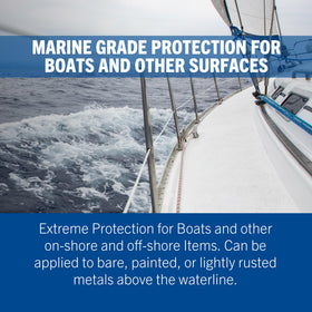 Rust-Oleum Marine Primer provides durable, corrosion-resistant protection for metal.