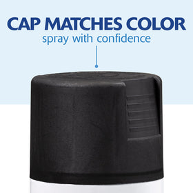 Rust-Oleum Painter's Touch 2X Flat Black delivers matte finish