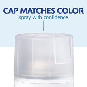 Can and mineral spirits shown for easy cleanup after painting with Rust-Oleum 2X