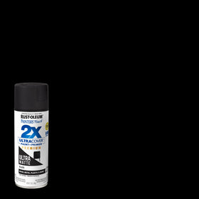 Ergonomic spray tip design by Rust-Oleum for easier, less tiring painting sessions.