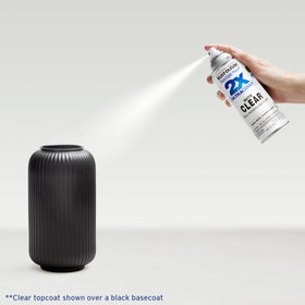 Rust-Oleum Painter's Touch 2X dries to the touch in about 20 minutes