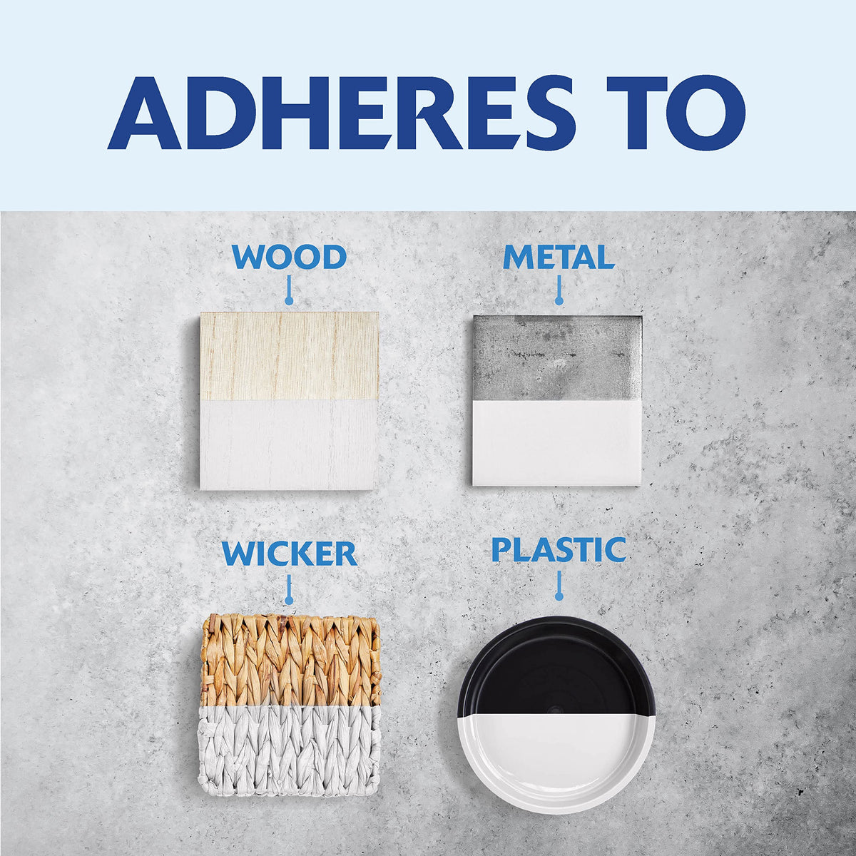 Metal surface treated for a tough, chip-resistant seal using Rust-Oleum paint