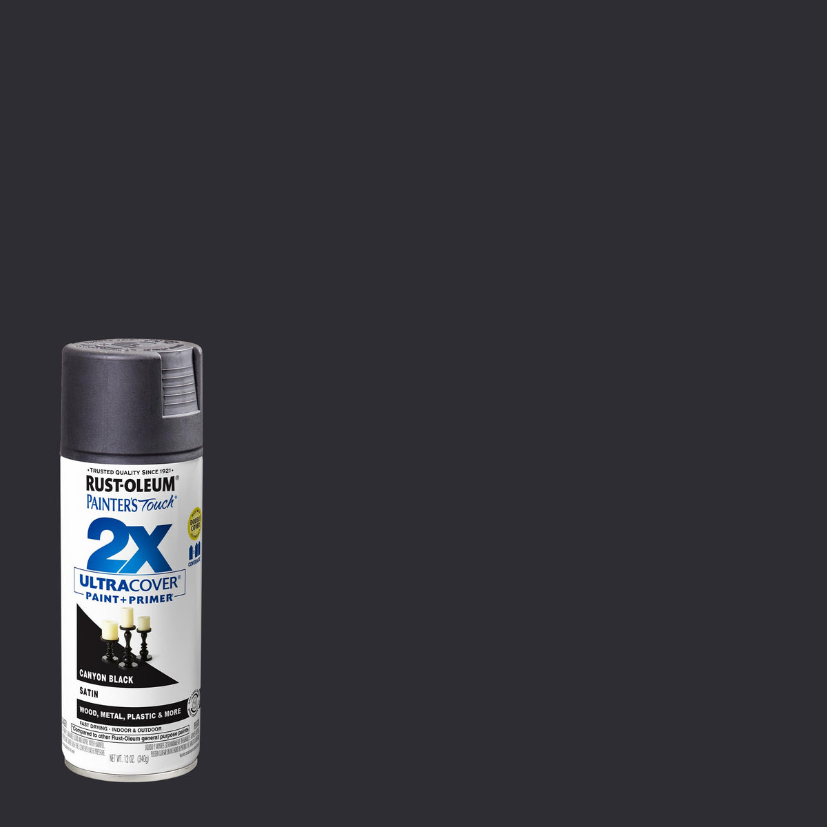 Rust-Oleum Painter's Touch 2X spray tip for comfortable use