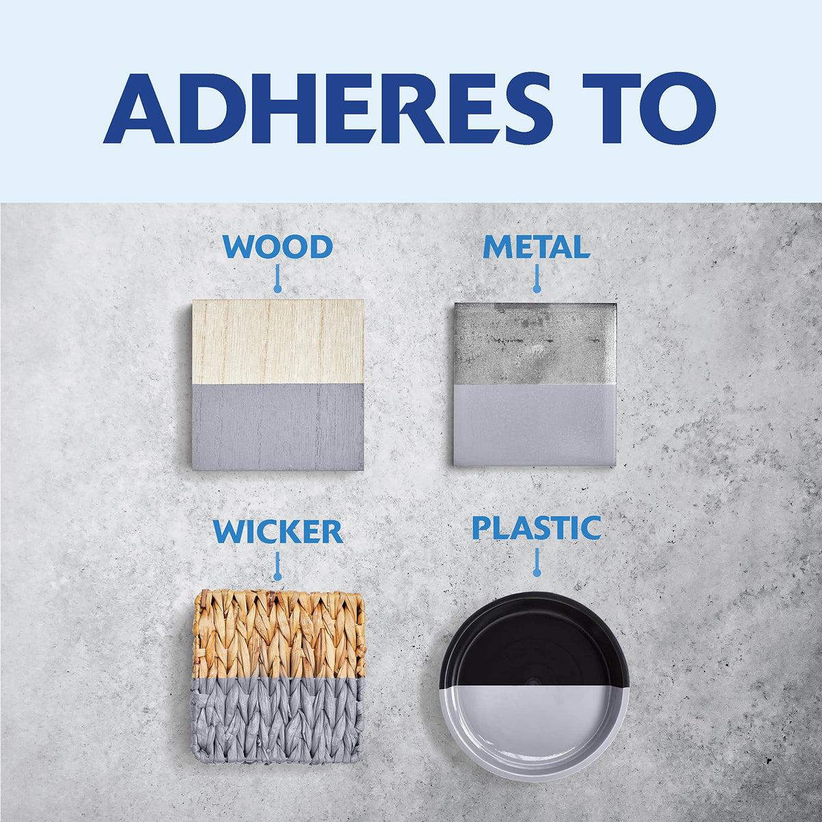 Rust-Oleum Painter's Touch 2X exterior surfaces for weather-resistant protection.