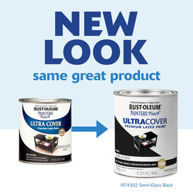 Rust-Oleum Painter's Touch quick-dry formula dries to touch in about 30 minutes