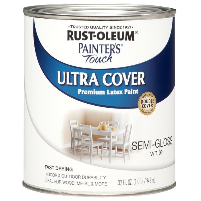 Rust-Oleum Painter's Touch latex formula dries quickly for small DIY projects