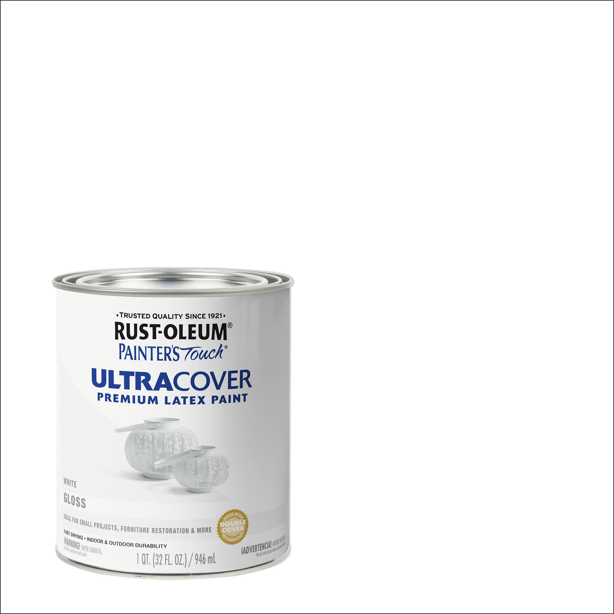 Rust-Oleum Painter's Touch surface-prep degreaser step shown for clean surfaces.