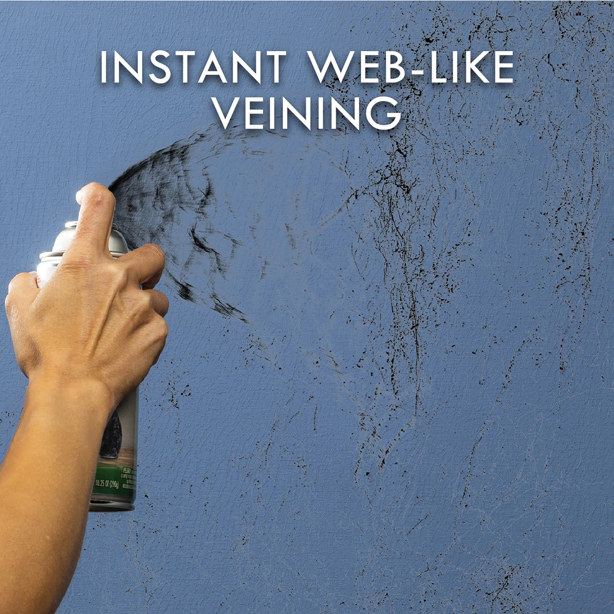 Rust-Oleum Specialty Marble Spray provides ample coverage for craft projects.
