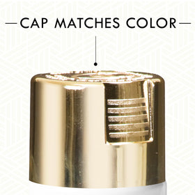 Rust-Oleum Specialty Metallic Spray Gold achieves a leafing metallic finish for interior accents.