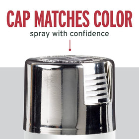 Rust-Oleum Stops Rust Bright Coat Chrome works with any-angle spray, even upside down.