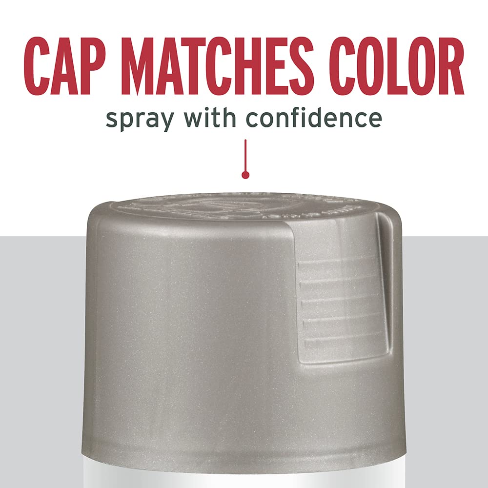 Rust-Oleum Stops Rust Bright Coat Metallic finish maintains color retention over time.
