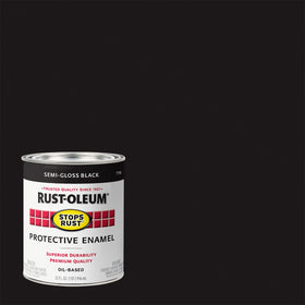 Rust-Oleum Stops Rust on metal railing provides durable rust protection