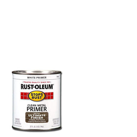 Rust-Oleum Stops Rust Clean Metal Primer brush-on application promotes durable topcoat adhesion.